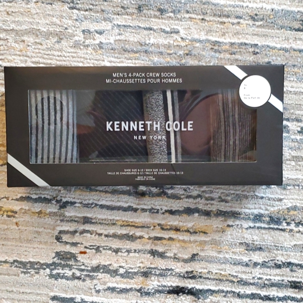 Men's 4 pack crew socks